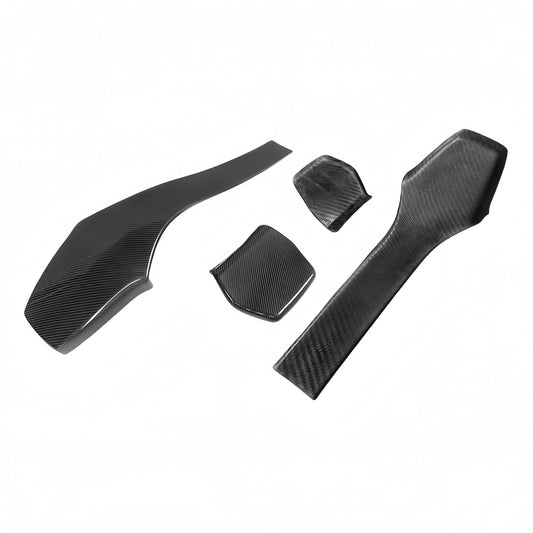 Dry Carbon Fiber Seat Back Trim Panels for BMW M3 F80 / M4 F82 / F83 (2014 - 2020)
