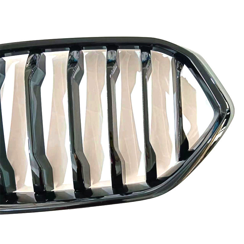 G06 Pre-LCI Grill, Glossy Black Single-Slat Front Grille for BMW Pre-facelifted X6 G06 (2020 - 2022)