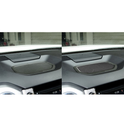Prepreg Dry Carbon 3*3 3K Carbon Fiber Interior Dashboard Non-slip Groove Mat Trim for Toyota Tundra XK50 Facelift (2014-2021)