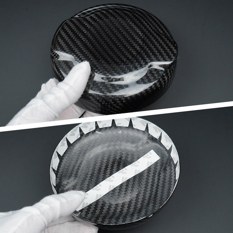 Real Carbon Fiber Fuel Door Cover for MINI / MINI F55
