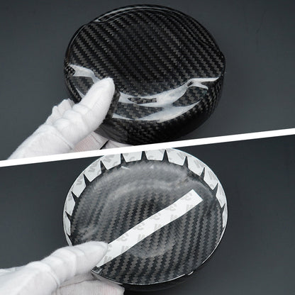 Real Carbon Fiber Fuel Door Cover for MINI / MINI F55