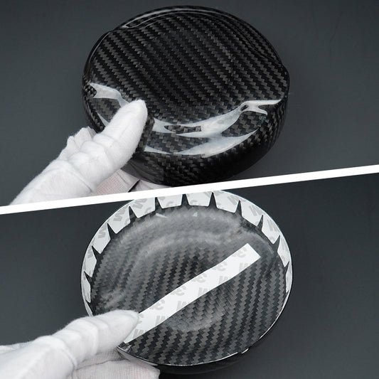 Real Carbon Fiber Fuel Door Cover for MINI F55 (alternate view 3)