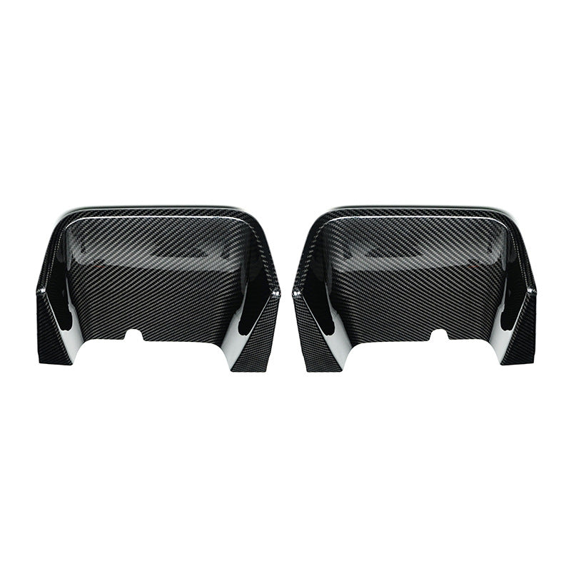 Real Carbon Fiber Rear Lip Spoiler Trim for Fiat 500 / 595 / 695