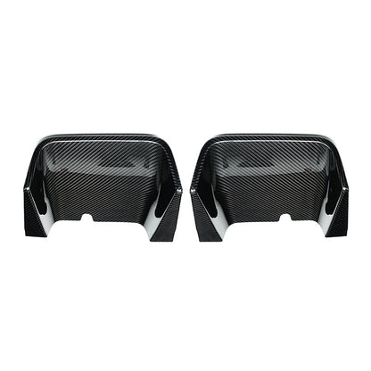 Real Carbon Fiber Rear Lip Spoiler Trim for Fiat 500 / 595 / 695