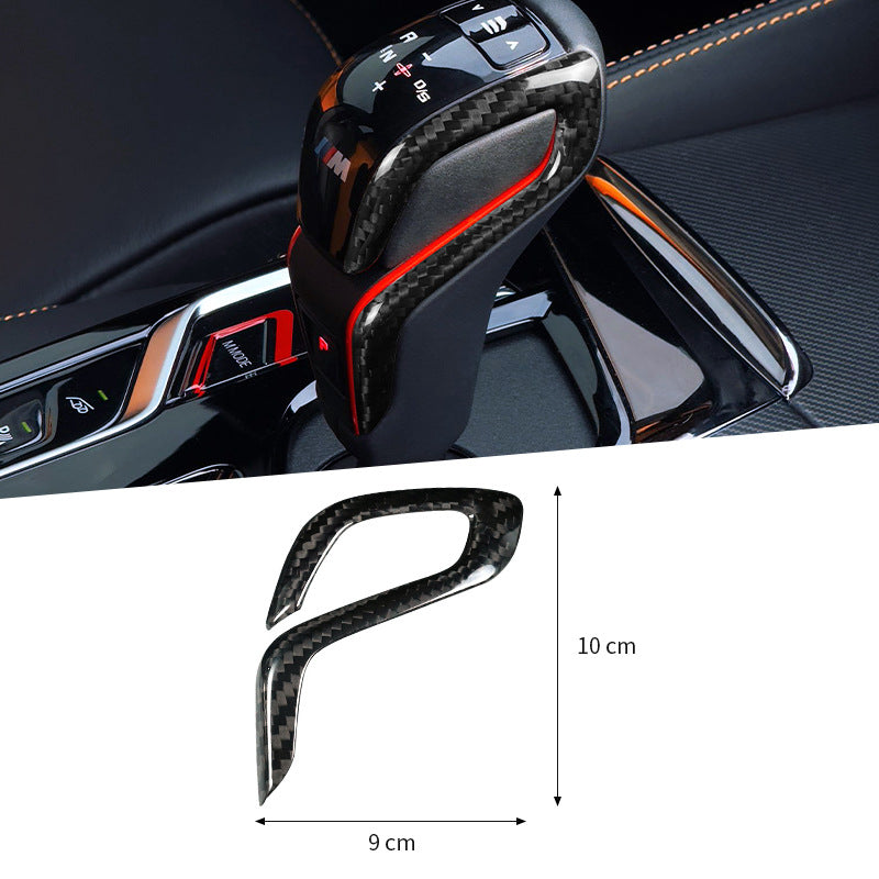 Real Carbon Fiber Gear Shift Knob Cover for BMW M Series