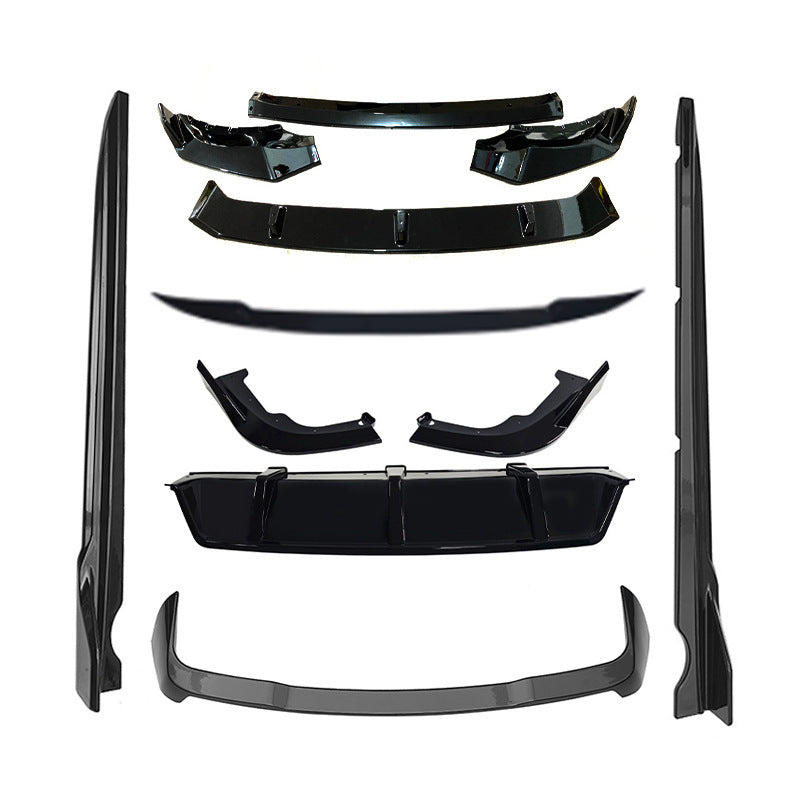 Blacked-Out MT Front Lip Spoiler for BMW X5 G05 (2019 - 2022)