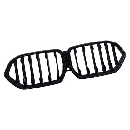 Single-Slat Front Grille for BMW X6 G06 (2023 - 2026), Glossy Black