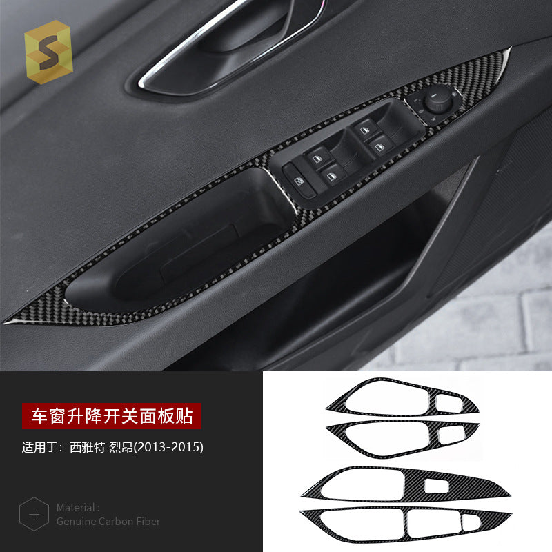 Epoxy Resin Carbon Fiber Decorative Trim for SEAT Leon (2013 - 2015)