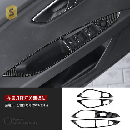 Epoxy Resin Carbon Fiber Decorative Trim for SEAT Leon (2013 - 2015)