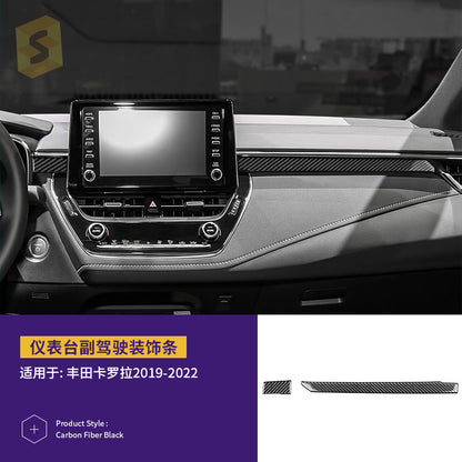 Epoxy Resin Carbon Fiber Interior Trim Kit for Toyota Corolla (2019 - 2022)