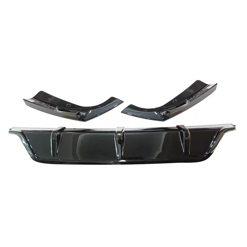 Blacked-Out 4-Section Front Lip Spoiler for BMW X6 G06 (2020 - 2023)