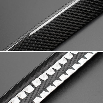 Real Carbon Fiber Front Bumper Lip Trim for Fiat Abarth 500 / 595