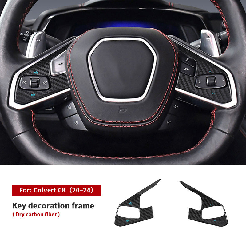 Real Carbon Fiber Decorative Trim Kit for Corvette C8 (2020 - 2025)