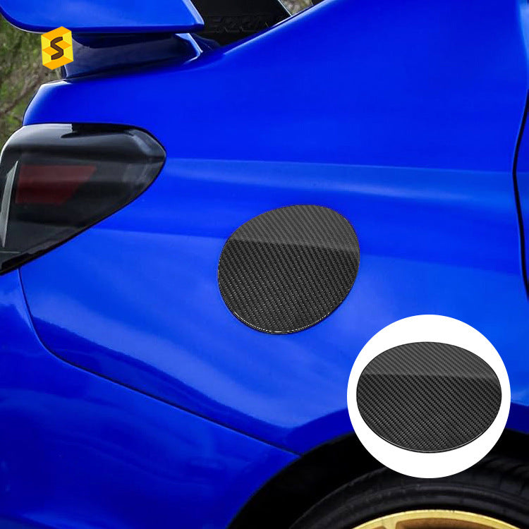 Real Carbon Fiber Fuel Door Cover for Subaru WRX (2015 - 2021)