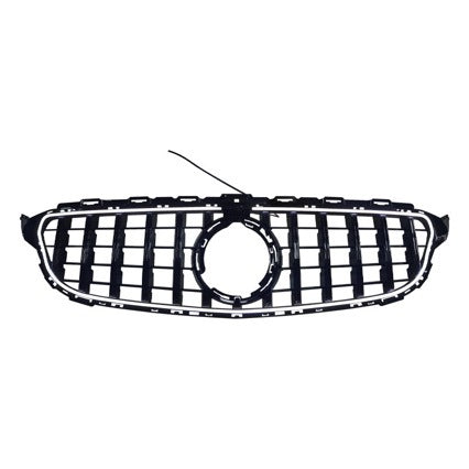 LED Illuminated GT-Style Front Grille for Mercedes-Benz C-Class W205 (2015 - 2018)