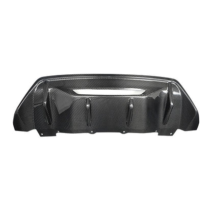 Real Carbon Fiber Rear Lip Spoiler Trim for Ford / Ford Mustang (2024 - 2025)