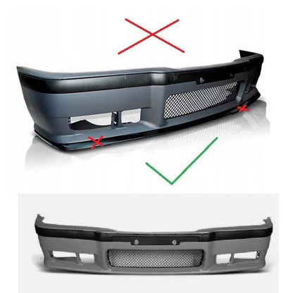3-Section Style A Front Lip Spoiler for BMW 3 Series E36 / BMW M3