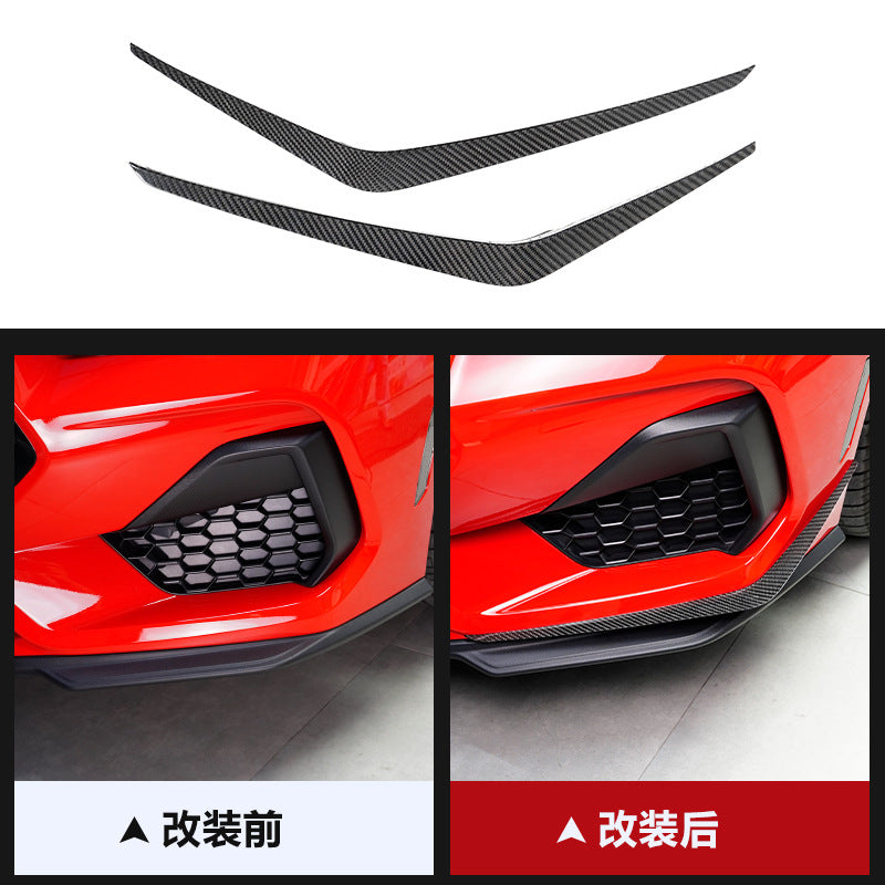 Real Carbon Fiber Canard Trim for Ford / Ford Mustang