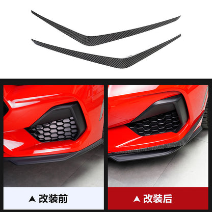 Real Carbon Fiber Canard Trim for Ford / Ford Mustang