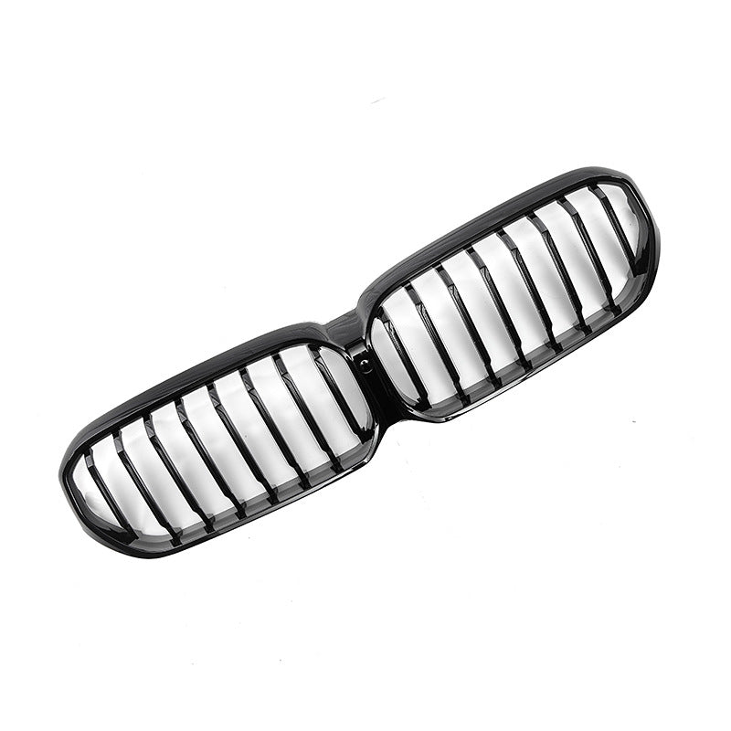 Single-Slat Front Grille for BMW 5 Series G30 (2021 - 2023), Glossy Black