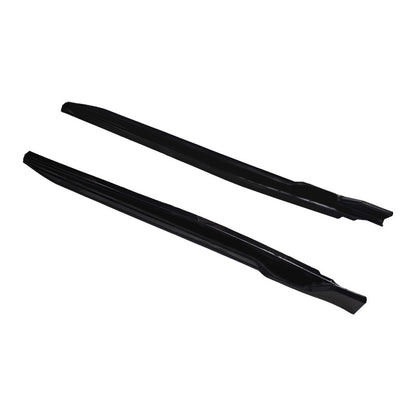 Blacked-Out Side Skirts for BMW X2 U10 (2023 - 2026), Glossy Black