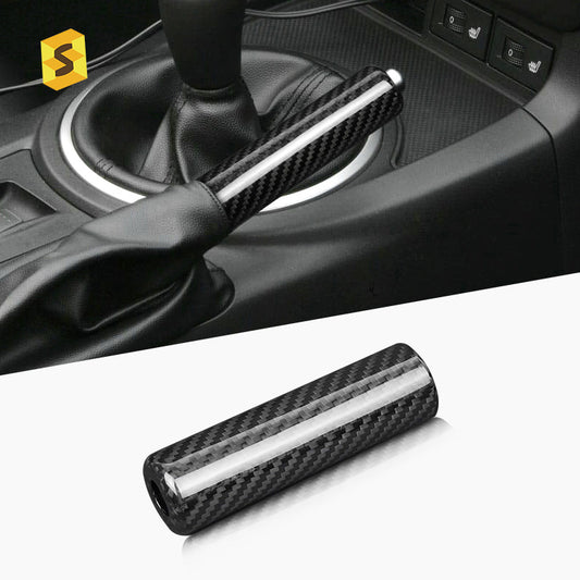 Real Carbon Fiber Mechanical Handbrake Sleeve Cover for Mazda MX-5