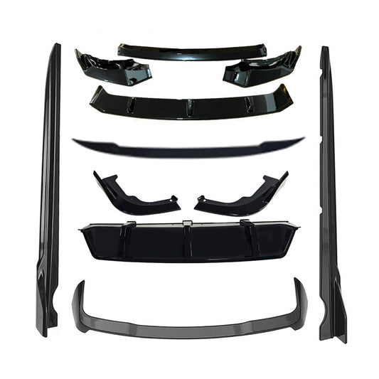 Blacked-Out MT Front Lip Spoiler for BMW X5 G05