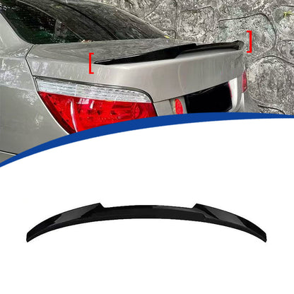 M4-Style Rear Wing Spoiler for BMW 5 Series E60, Glossy Black