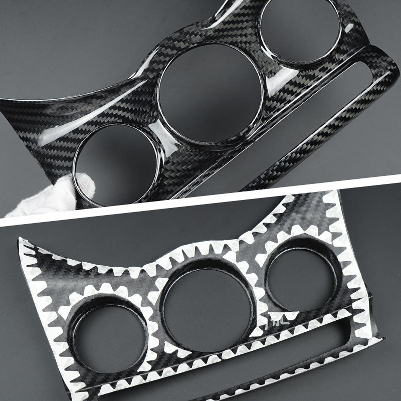 Real Carbon Fiber AC Knob Panel Trim for MINI Cooper F55 (2014 - 2021)