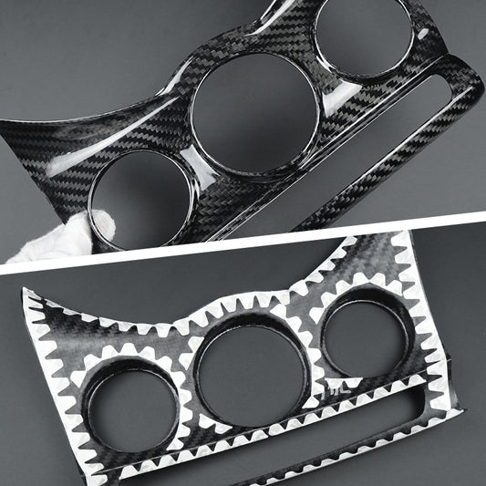 Carbon Fiber AC Knob Trim for MINI Cooper F55 (2014-2021) (alternate view 3)