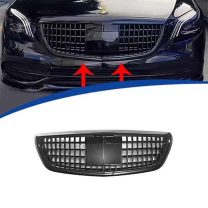 Maybach-Style Front Grille for Mercedes-Benz S-Class W222 (2014 - 2020)