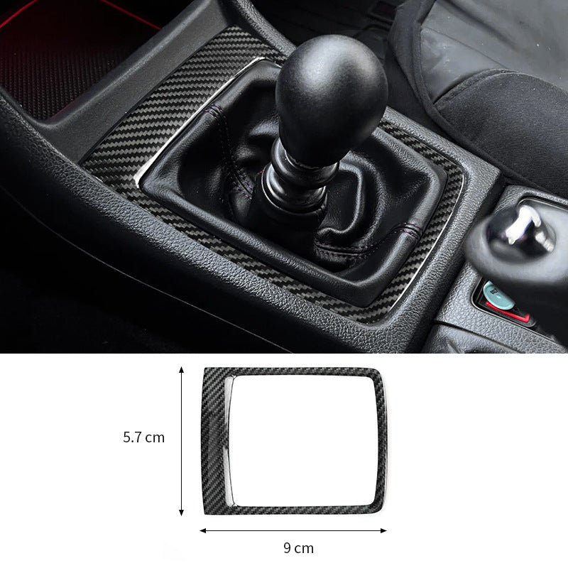 Real Carbon Fiber Gear Shift Knob Cover for Subaru WRX (2015 - 2021)