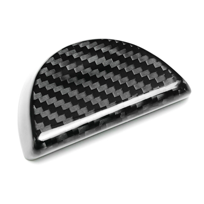 Real Carbon Fiber Armrest Box Switch Trim for Infiniti G35 / G37