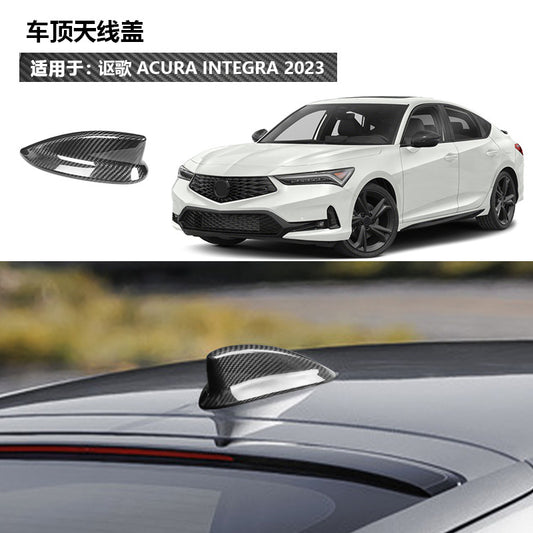 Real Carbon Fiber Roof Antenna Cover for Acura Integra