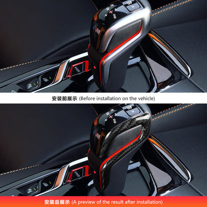 Real Carbon Fiber Gear Shift Knob Cover for BMW M Series