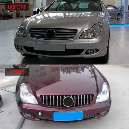 GT-Style Front Grille for Mercedes-Benz CLS-Class W219 (2005 - 2008)