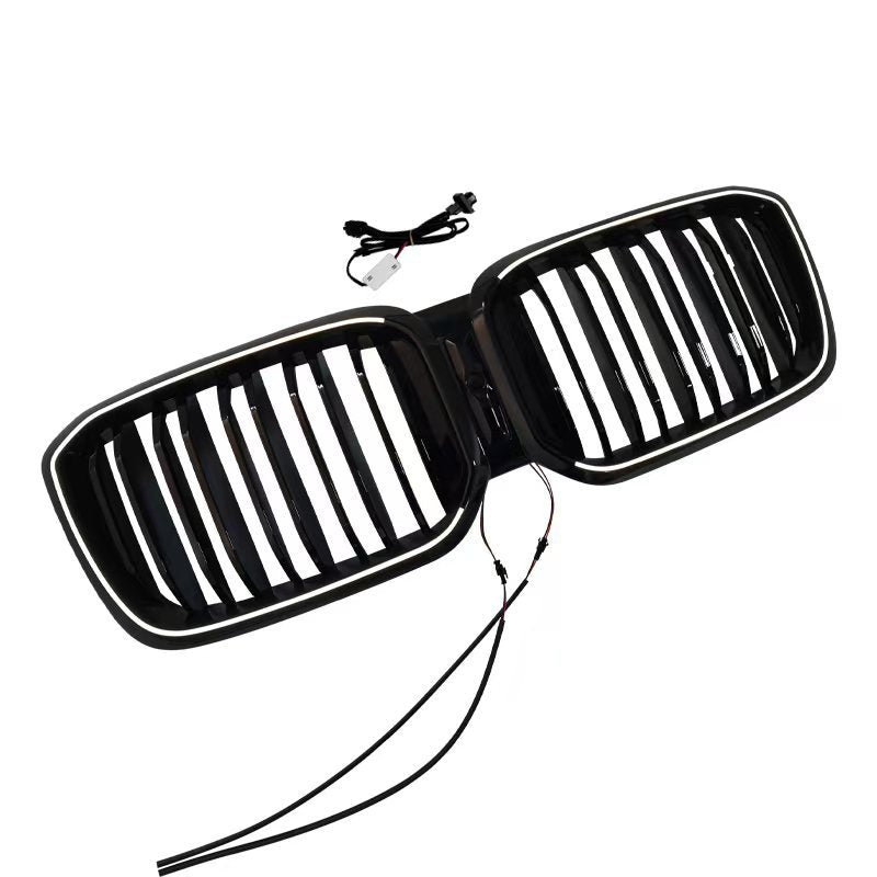 LED Illuminated Double-Slat Front Grille for BMW X3 G01 (2022 - 2024)