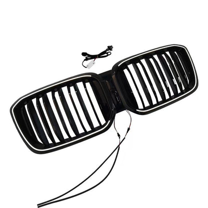 LED Illuminated Double-Slat Front Grille for BMW X3 G01 (2022 - 2024)