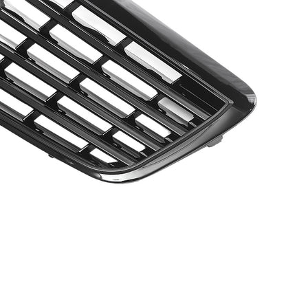 OE-Style Front Grille for Mercedes-Benz E-Class W211 (2006 - 2008), Glossy Black