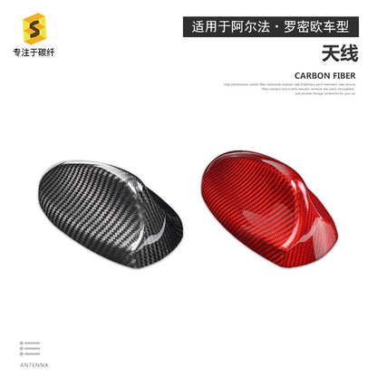 Real Carbon Fiber Antenna Cover for Alfa Romeo Giulia / Stelvio