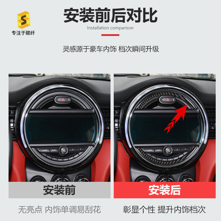 Epoxy Resin Carbon Fiber Dashboard Trim for MINI / MINI Countryman F60