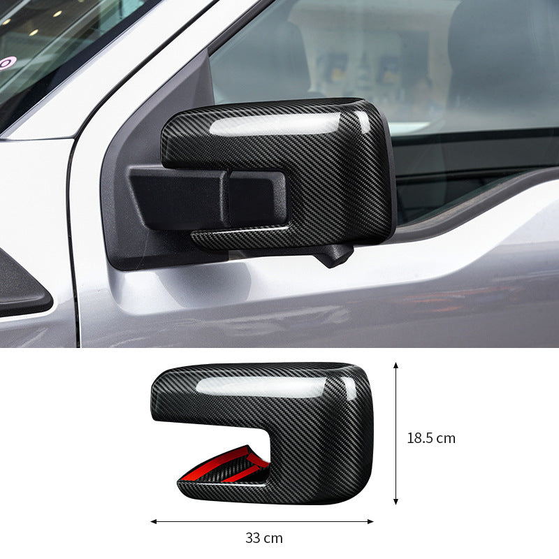 Real Carbon Fiber Side Mirror Cover for Ford