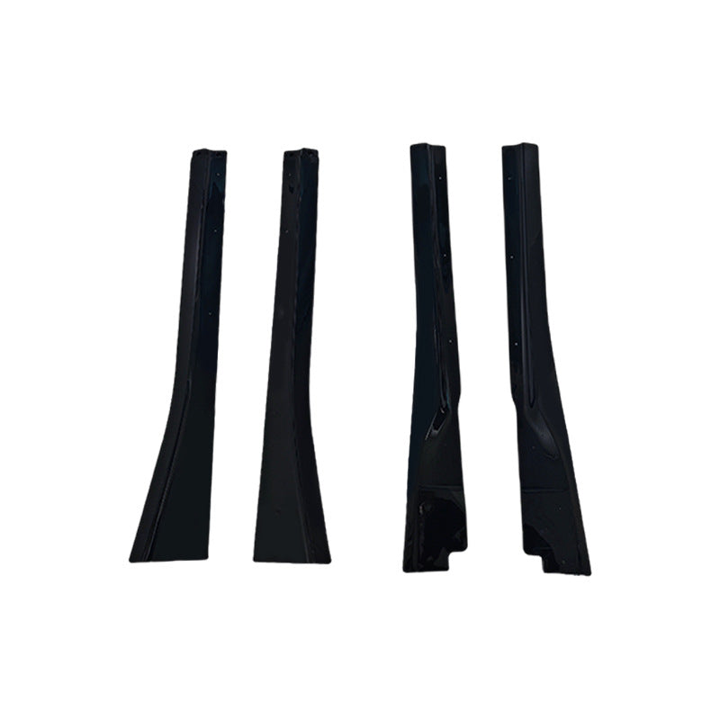Overseas Spec 4-Section Side Skirts for BMW i3 (2014 - 2021), Glossy Black