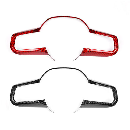 Real Carbon Fiber Steering Wheel Trim Frame for BMW (All Series)