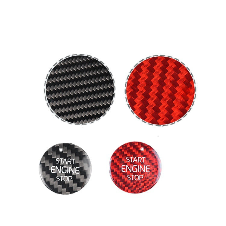 Carbon Fiber Ignition Switch Trim for Volvo XC40
