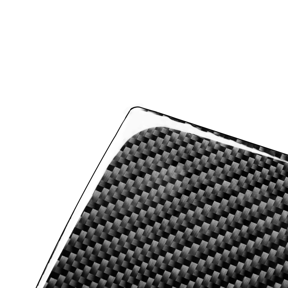Prepreg Dry Carbon 3*3 3K Real Carbon Fiber Rear Seat Air Vent Anti-Kick Panel Trim for Toyota Tundra XK50 Facelift (2014-2021)