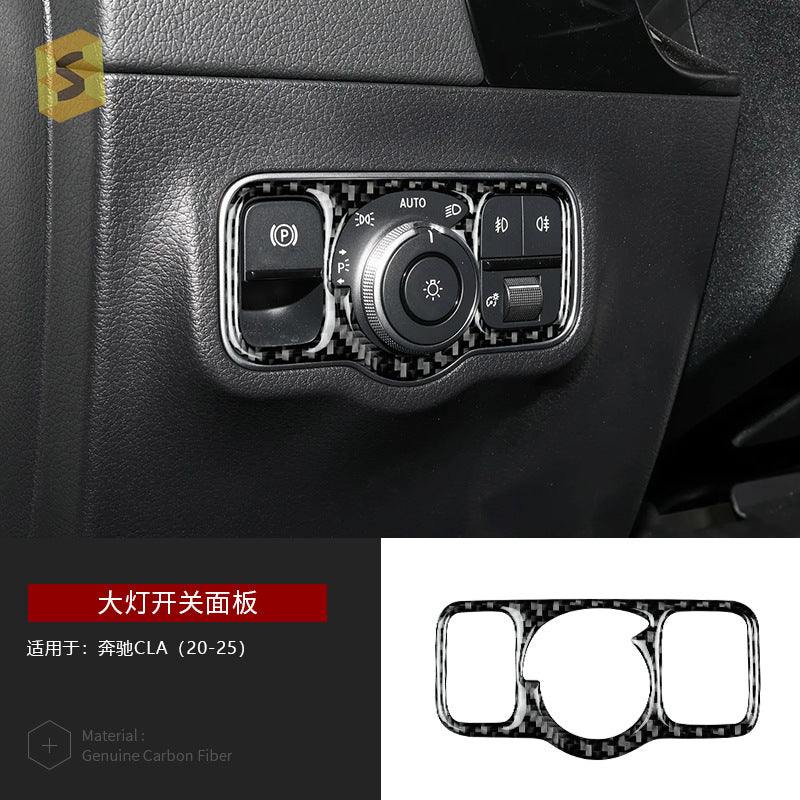 Real Carbon Fiber Decorative Trim Kit for Mercedes-Benz CLA (2020 - 2025)