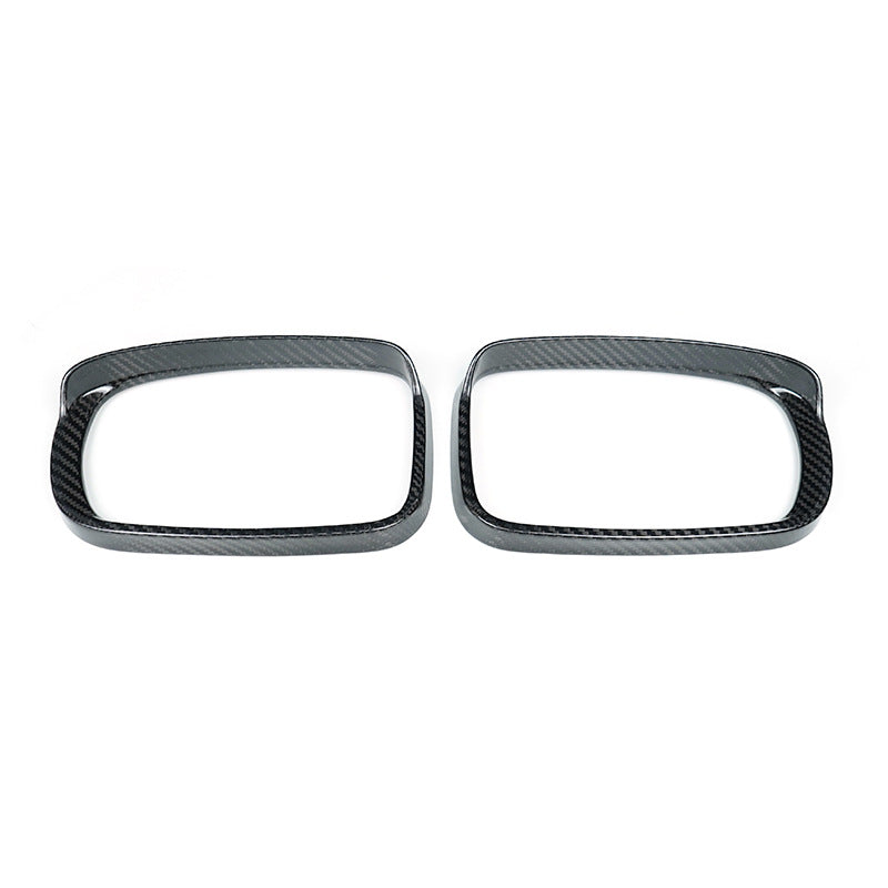 Real Carbon Fiber Side Mirror Front Frame Trim for Dodge Durango (2015 - 2023)