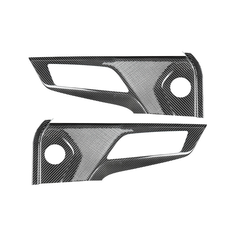 Real Carbon Fiber Door Panel Speaker Trim for Ford Mustang