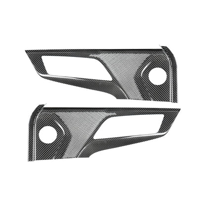 Real Carbon Fiber Door Panel Speaker Trim for Ford Mustang
